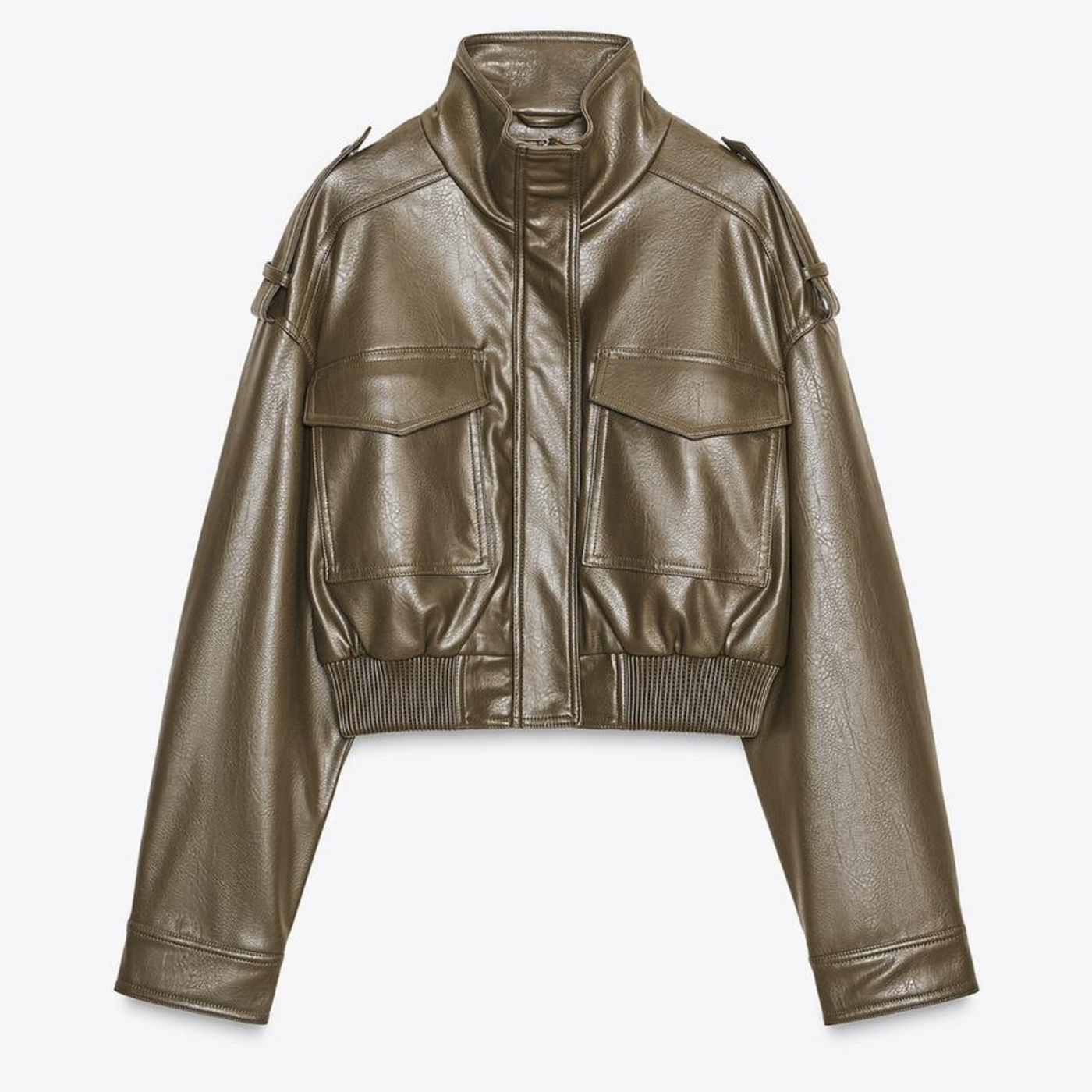 Briôt Cropped Leatherjacket