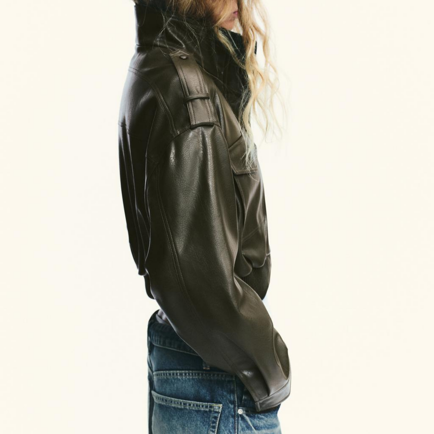 Briôt Cropped Leatherjacket