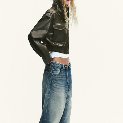 Briôt Cropped Leatherjacket