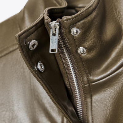 Briôt Cropped Leatherjacket