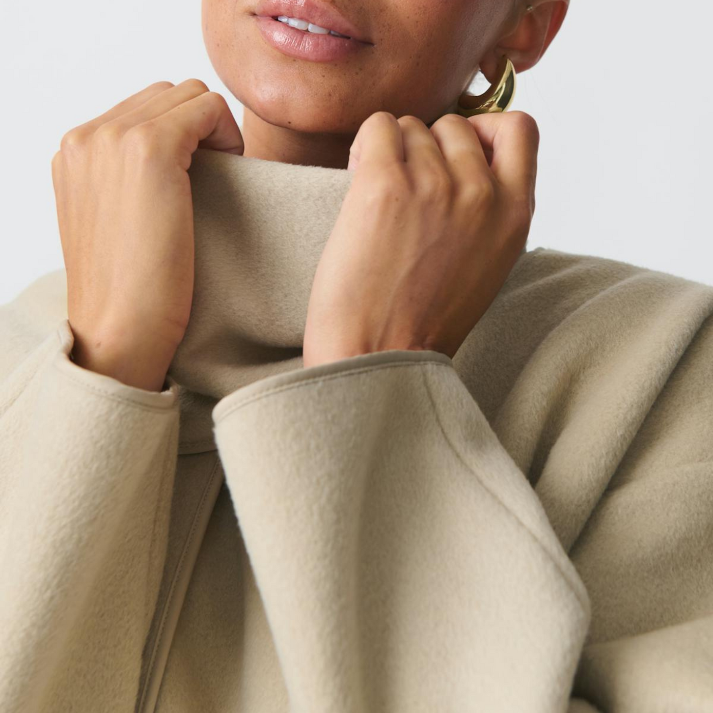Briôt Scarf Coat
