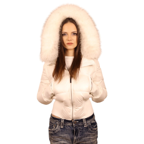 2000s Glossy Briôt Puffer