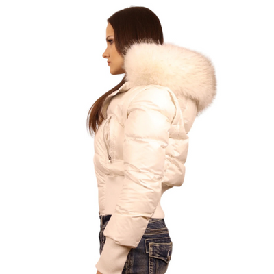 2000s Glossy Briôt Puffer