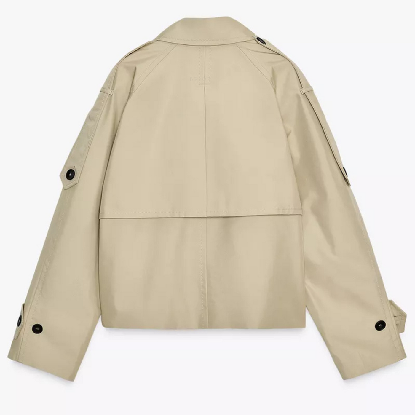 Briôt Cropped Trenchcoat