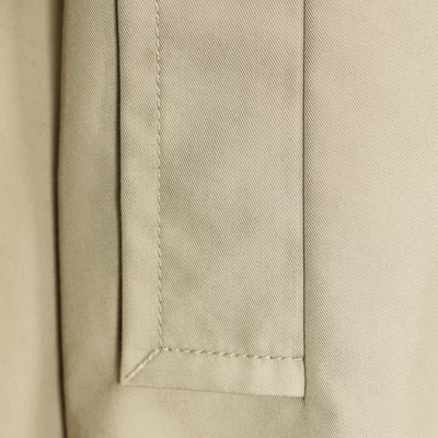 Briôt Cropped Trenchcoat