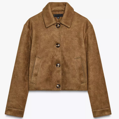 Briôt Cropped Wildleather Jacket